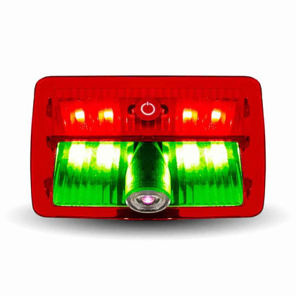Rectangle USA Flag Projector LED Door Light for Peterbilt & Kenworth – Driver Side TLED-PL11D - General Diesel Repair & Chrome