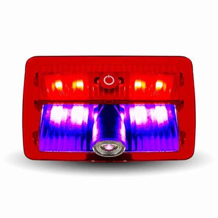 Rectangle USA Flag Projector LED Door Light for Peterbilt & Kenworth – Passenger Side TLED-PL11P - General Diesel Repair & Chrome