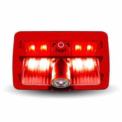 Rectangle USA Flag Projector LED Door Light for Peterbilt & Kenworth – Passenger Side TLED-PL11P - General Diesel Repair & Chrome