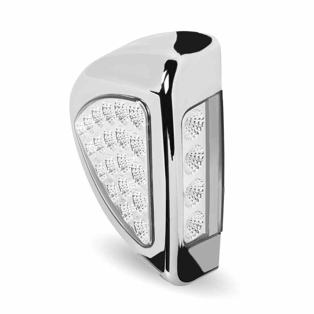 Clear Amber Turn & Marker Peterbilt Headlight Turn Signal LED Light – 24 Diodes TLED-PSHC - General Diesel Repair & Chrome