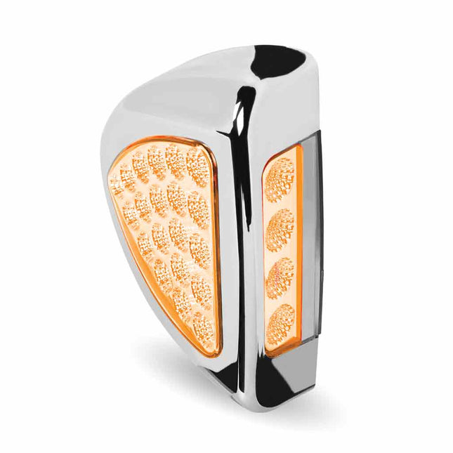 Clear Amber Turn & Marker Peterbilt Headlight Turn Signal LED Light – 24 Diodes TLED-PSHC - General Diesel Repair & Chrome