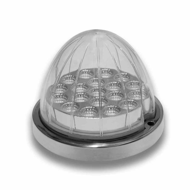 Red Clearance & Marker to White Auxiliary Watermelon LED Light – 19 Diodes TLED-WXRW - General Diesel Repair & Chrome