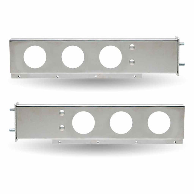 30″ LED Mud Flap Hangers – 3 3/4″ Bolt Spacing | 6 x 4″ Holes | Stainless Steel TU-9209 - General Diesel Repair & Chrome