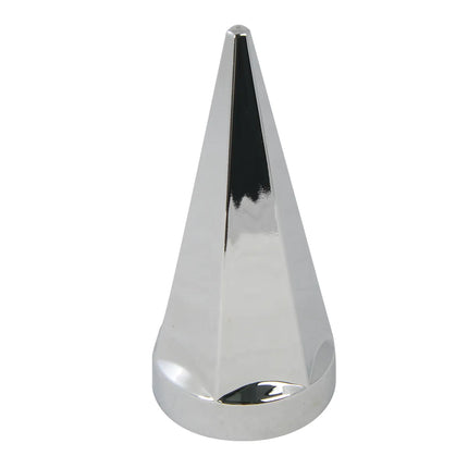10227 Cr. Pl. Hex Pyramd Screw-on nut Cover 33MM x4-3/4”H - General Diesel Repair & Chrome